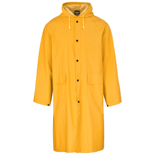 Light Duty Storm Rubberised Polyester/PVC Raincoat