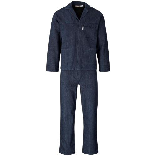 Vintage 100% Cotton Denim Conti Suit